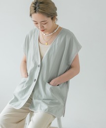 ITEMS URBANRESEARCH | パイピングノースリーブジャケット(その他アウター)