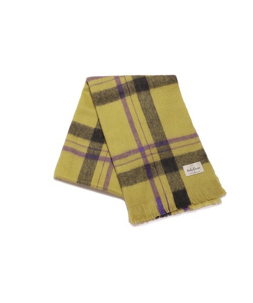 通販激安 チェック柄起毛ストール ストール ショール Mila Owen ミラオーウェン のファッション オンラインストア通販売 Support Aliaro Com