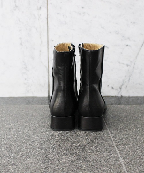 マルタン マルジェラ スクエアトゥ ブーツ 39 メゾン マルジェラ