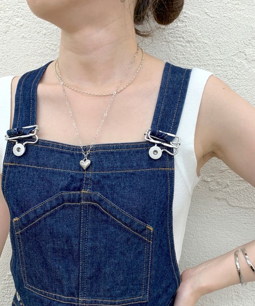 SHENERY（シーナリー）の「【WEB限定】ハートモチーフネックレス（ネックレス・レディース・シルバー/ゴールド・FREE）」の2枚目の写真