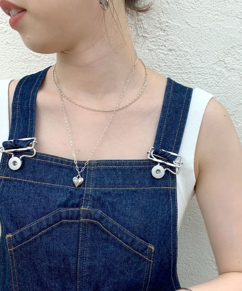 SHENERY（シーナリー）の「【WEB限定】ハートモチーフネックレス（ネックレス・レディース・シルバー/ゴールド・FREE）」の4枚目の写真