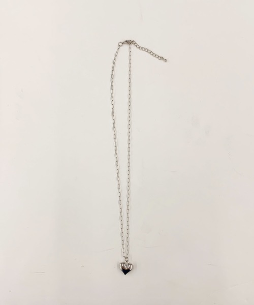 SHENERY（シーナリー）の「【WEB限定】ハートモチーフネックレス（ネックレス・レディース・シルバー/ゴールド・FREE）」の9枚目の写真
