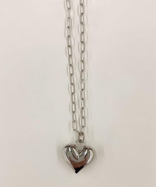 SHENERY（シーナリー）の「【WEB限定】ハートモチーフネックレス（ネックレス・レディース・シルバー/ゴールド・FREE）」の12枚目の写真