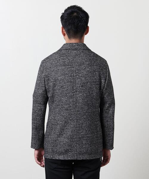 T-JACKET(ティージャケット)の「<T-JACKET (ティー ジャケット) > ダイアゴナル パッチ 2ボタン ジャケット(テーラードジャケット・メンズ・グレー・SMALL/MEDIUM/LARGE)」の4枚目の写真