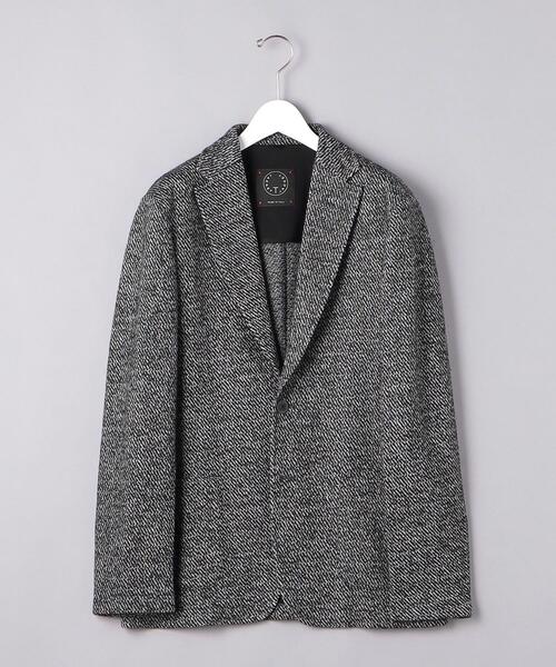 T-JACKET(ティージャケット)の「<T-JACKET (ティー ジャケット) > ダイアゴナル パッチ 2ボタン ジャケット(テーラードジャケット・メンズ・グレー・SMALL/MEDIUM/LARGE)」の12枚目の写真