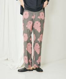 GARAGE OF GOOD CLOTHING | DEN フラワー柄ジャガードパンツ＊＊(その他パンツ)