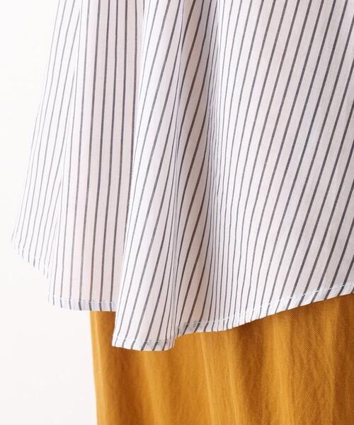 DRESKIP(ドレスキップ)の「◆ビッグフリル衿ブラウス(シャツ/ブラウス・レディース・ホワイト系5/ベージュ系その他2/ライトパープル/ネイビー系2・02/03)」の11枚目の写真