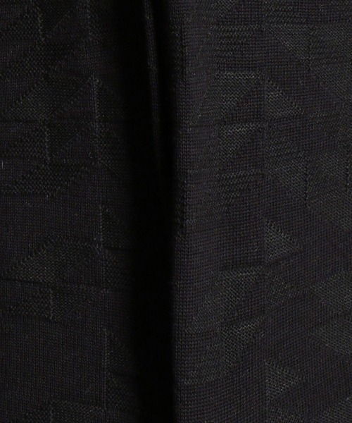 MONSIEUR NICOLE（ムッシュニコル）の「【ex/tra】グラフィック柄 ニットプルオーバー（ニット/セーター・メンズ・ブラック/ホワイト/ブラウン/ピンク・MEDIUM/X-LARGE/LARGE）」の13枚目の写真