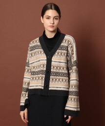 DRESSTERIOR | ミックスジャカードカーディガン(カーディガン/ボレロ)