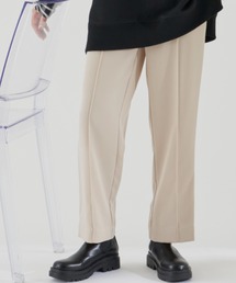 Auntie Rosa Holiday | ポリツイルカラーイージースラックス(スラックス)