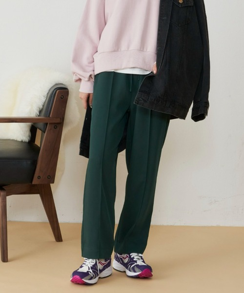 Auntie Rosa Holiday（アンティローザホリデー）の「ポリツイルカラーイージースラックス（スラックス・レディース・ブラウン/キャメル/その他/ベージュ/ブラック/グリーン・MEDIUM/SMALL/X-SMALL）」の4枚目の写真