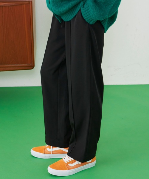 Auntie Rosa Holiday（アンティローザホリデー）の「ポリツイルカラーイージースラックス（スラックス・レディース・ブラウン/キャメル/その他/ベージュ/ブラック/グリーン・MEDIUM/SMALL/X-SMALL）」の2枚目の写真