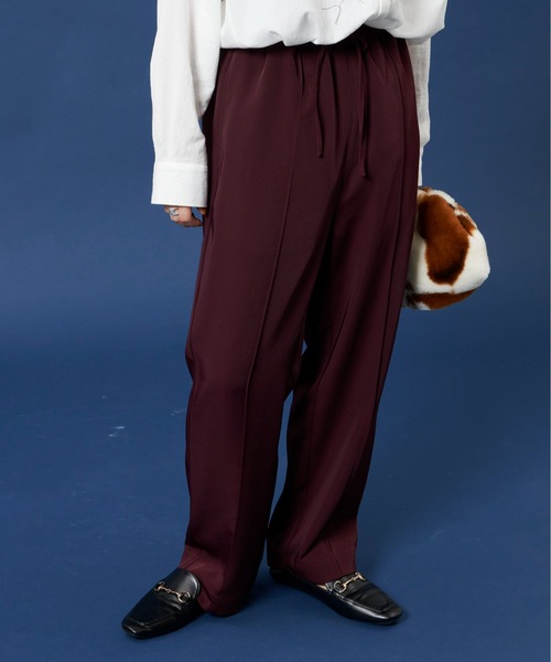 Auntie Rosa Holiday（アンティローザホリデー）の「ポリツイルカラーイージースラックス（スラックス・レディース・ブラウン/キャメル/その他/ベージュ/ブラック/グリーン・MEDIUM/SMALL/X-SMALL）」の17枚目の写真