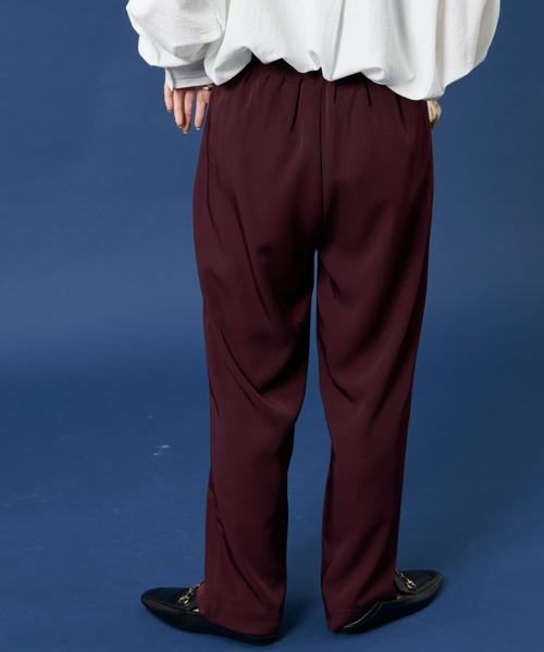 Auntie Rosa Holiday（アンティローザホリデー）の「ポリツイルカラーイージースラックス（スラックス・レディース・ブラウン/キャメル/その他/ベージュ/ブラック/グリーン・MEDIUM/SMALL/X-SMALL）」の9枚目の写真