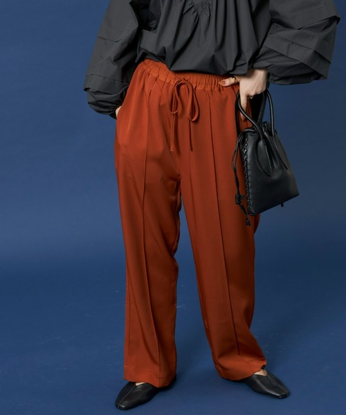 Auntie Rosa Holiday（アンティローザホリデー）の「ポリツイルカラーイージースラックス（スラックス・レディース・ブラウン/キャメル/その他/ベージュ/ブラック/グリーン・MEDIUM/SMALL/X-SMALL）」の13枚目の写真