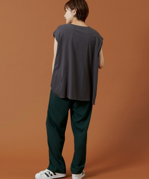 Auntie Rosa Holiday（アンティローザホリデー）の「ポリツイルカラーイージースラックス（スラックス・レディース・ブラウン/キャメル/その他/ベージュ/ブラック/グリーン・MEDIUM/SMALL/X-SMALL）」の21枚目の写真