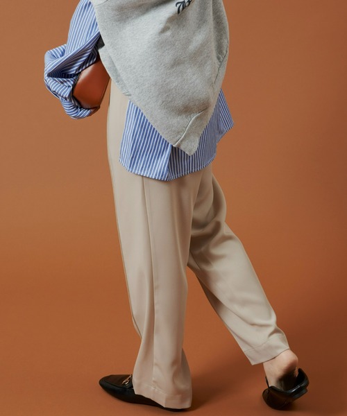 Auntie Rosa Holiday（アンティローザホリデー）の「ポリツイルカラーイージースラックス（スラックス・レディース・ブラウン/キャメル/その他/ベージュ/ブラック/グリーン・MEDIUM/SMALL/X-SMALL）」の19枚目の写真