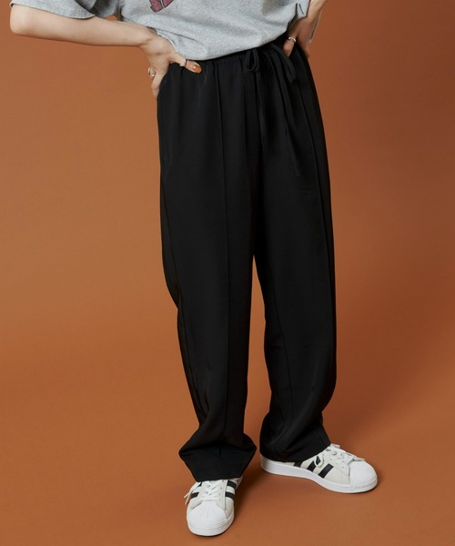 Auntie Rosa Holiday（アンティローザホリデー）の「ポリツイルカラーイージースラックス（スラックス・レディース・ブラウン/キャメル/その他/ベージュ/ブラック/グリーン・MEDIUM/SMALL/X-SMALL）」の7枚目の写真