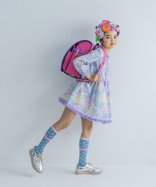 2026年新入学ランドセル - ラベンダーxピーチブロッサム（ムーンスター