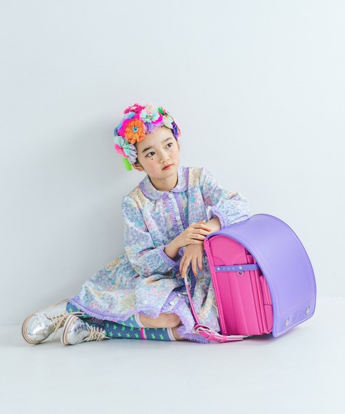 2026年新入学ランドセル - ラベンダーxピーチブロッサム（ムーンスター