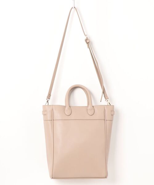 NATURAL BEAUTY BASIC（ナチュラルビューティーベーシック）の「トップベルト２ＷＡＹトート（トートバッグ・レディース・ブラック/グレー/ベージュ・ﾌﾘ-）」の7枚目の写真