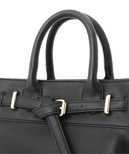 NATURAL BEAUTY BASIC（ナチュラルビューティーベーシック）の「トップベルト２ＷＡＹトート（トートバッグ・レディース・ブラック/グレー/ベージュ・ﾌﾘ-）」の13枚目の写真