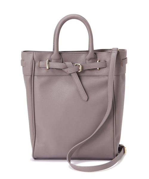 NATURAL BEAUTY BASIC（ナチュラルビューティーベーシック）の「トップベルト２ＷＡＹトート（トートバッグ・レディース・ブラック/グレー/ベージュ・ﾌﾘ-）」の19枚目の写真