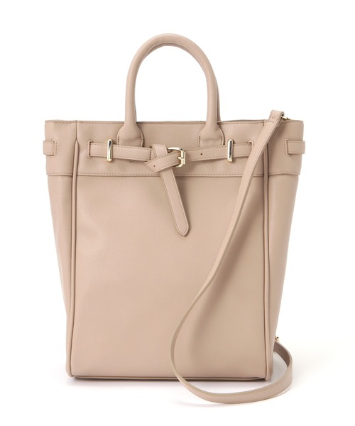 NATURAL BEAUTY BASIC（ナチュラルビューティーベーシック）の「トップベルト２ＷＡＹトート（トートバッグ・レディース・ブラック/グレー/ベージュ・ﾌﾘ-）」の22枚目の写真