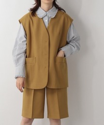 COLLARLESS VEST　228765
