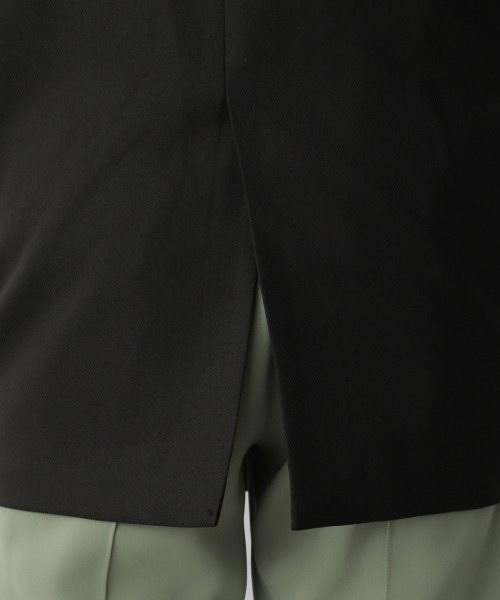 yuw（ユウ）の「COLLARLESS VEST　228765（ベスト・レディース・ブラック/ブラウン・FREE）」の12枚目の写真