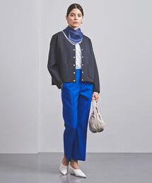 UNITED ARROWS | ＜UNITED ARROWS＞JRSY G/BTN ジャケット G(ノーカラージャケット)