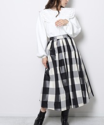 Re.Verofonna | ビッグチェックメモリースカート(スカート)