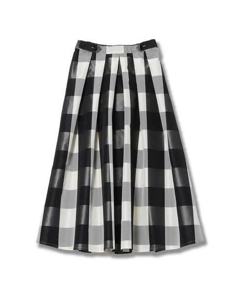 Re.Verofonna（ヴェロフォンナ）の「ビッグチェックメモリースカート（スカート・レディース・ブラック/ネイビー/パープル・MEDIUM）」の14枚目の写真