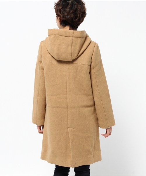 CIAOPANIC（チャオパニック）の「【Ciaopanic】longダッフルコート（ダッフルコート・レディース・ベージュ/ネイビー・FREE）」の5枚目の写真