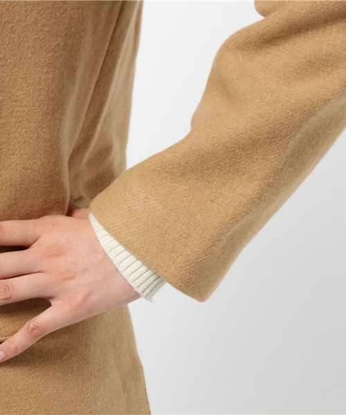 CIAOPANIC（チャオパニック）の「【Ciaopanic】longダッフルコート（ダッフルコート・レディース・ベージュ/ネイビー・FREE）」の8枚目の写真