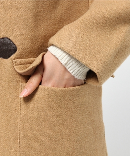 CIAOPANIC（チャオパニック）の「【Ciaopanic】longダッフルコート（ダッフルコート・レディース・ベージュ/ネイビー・FREE）」の9枚目の写真