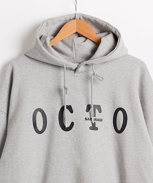 SARANAGI(サラナギ)の「【SARANAGI 】オクトフーディ / OCTO HOODIE(パーカー・レディース・ブラック/グレー・MEDIUM/LARGE)」の3枚目の写真