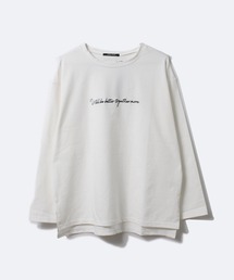 one way | 【oneway】1行ロゴロンT(Tシャツ/カットソー)