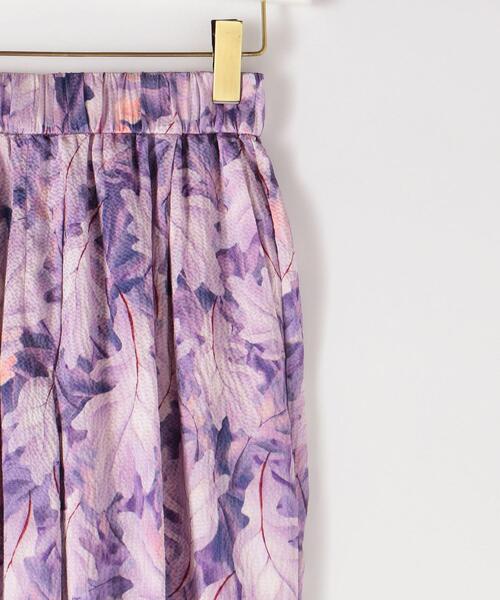 Steven Alan(スティーブンアラン)の「<forte_forte>SILK PRINT PANTS/パンツ(その他パンツ・レディース・ライラック・0)」の8枚目の写真