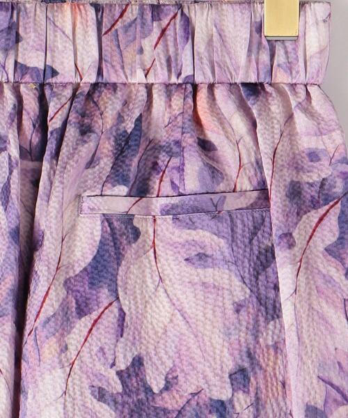 Steven Alan(スティーブンアラン)の「<forte_forte>SILK PRINT PANTS/パンツ(その他パンツ・レディース・ライラック・0)」の7枚目の写真