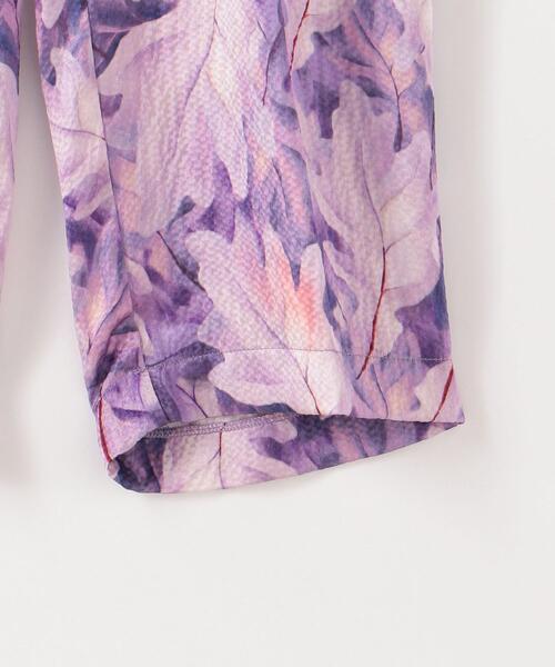 Steven Alan(スティーブンアラン)の「<forte_forte>SILK PRINT PANTS/パンツ(その他パンツ・レディース・ライラック・0)」の6枚目の写真