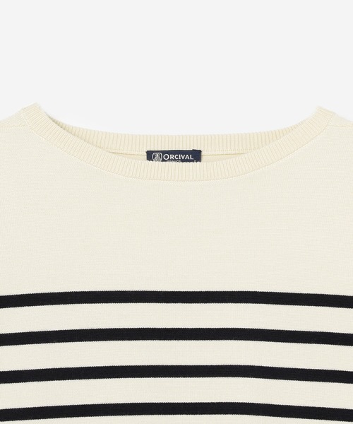 ORCIVAL（オーシバル）の「ORCIVAL | クルーネックニット CRA WOMEN（ニット/セーター・レディース・ホワイト系その他5/ブラック系その他・1）」の10枚目の写真