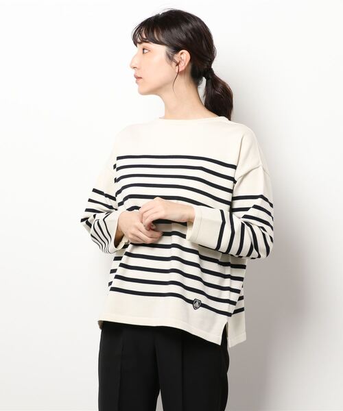 ORCIVAL（オーシバル）の「ORCIVAL | クルーネックニット CRA WOMEN（ニット/セーター・レディース・ホワイト系その他5/ブラック系その他・1）」の16枚目の写真