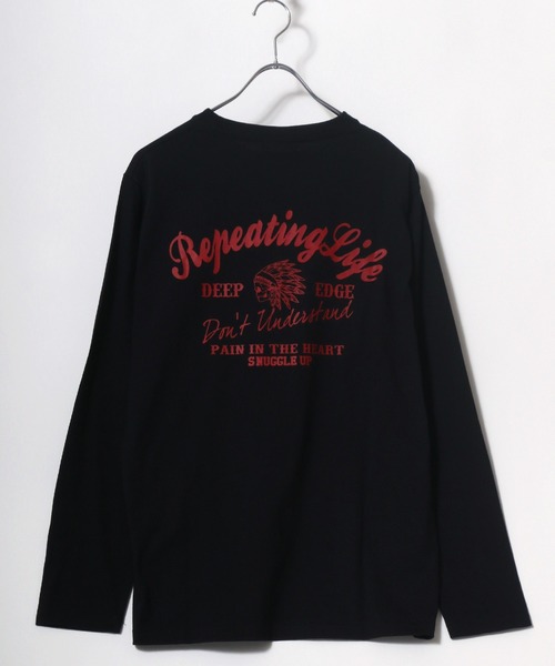 MARUKAWA(マルカワ)の「RUDE フロント/バックプリントロンT(Tシャツ/カットソー・メンズ・ホワイト/ブラック/ホワイト系その他/ブラック系その他/ホワイト系その他2/ブラック系その他2/ホワイト系その他3/ブラック系その他3・M/L/LL)」の8枚目の写真