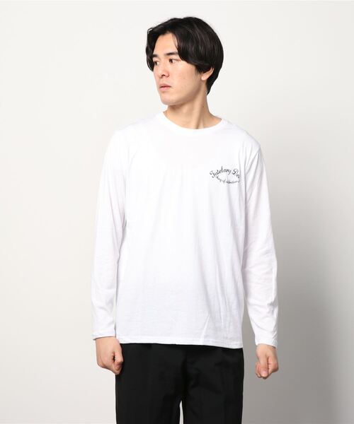MARUKAWA(マルカワ)の「RUDE フロント/バックプリントロンT(Tシャツ/カットソー・メンズ・ホワイト/ブラック/ホワイト系その他/ブラック系その他/ホワイト系その他2/ブラック系その他2/ホワイト系その他3/ブラック系その他3・M/L/LL)」の10枚目の写真