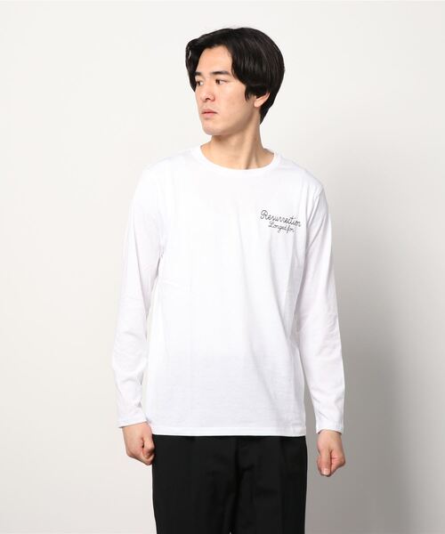MARUKAWA(マルカワ)の「RUDE フロント/バックプリントロンT(Tシャツ/カットソー・メンズ・ホワイト/ブラック/ホワイト系その他/ブラック系その他/ホワイト系その他2/ブラック系その他2/ホワイト系その他3/ブラック系その他3・M/L/LL)」の12枚目の写真