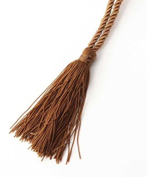 Simplicite（サンプリシテ）の「ジャガードキンチャクバッグ◆（ショルダーバッグ・レディース・ブラック/オレンジ・FREE）」の11枚目の写真