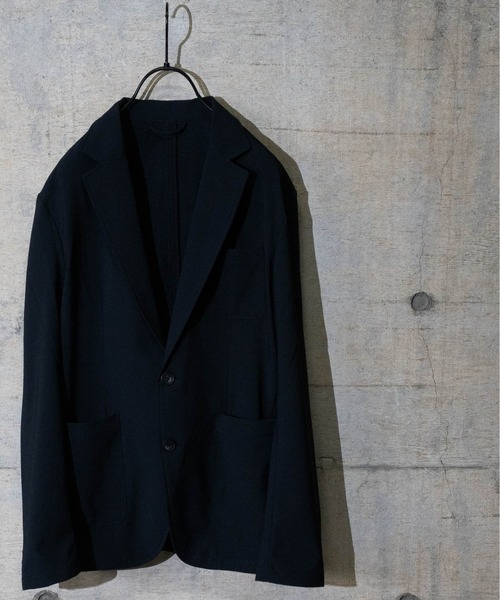 JOHN'S CLOSET(ジョンズクローゼット)の「【3】 ROOT THREE ポリエステル2WAYストレッチジャケット(テーラードジャケット・メンズ・ネイビー/ベージュ/カーキ/ブラック・LARGE/MEDIUM/X-LARGE)」の4枚目の写真