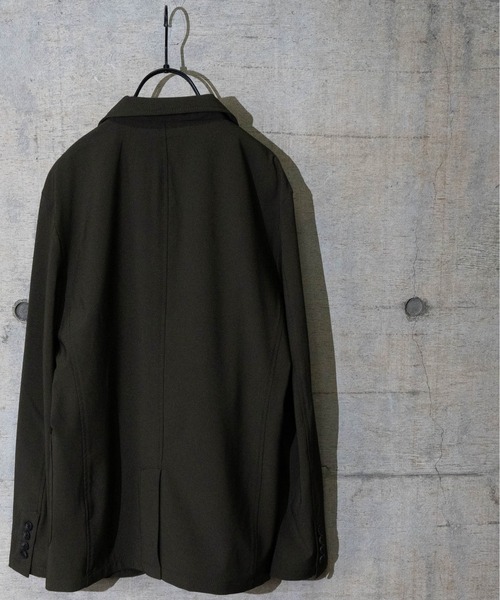 JOHN'S CLOSET(ジョンズクローゼット)の「【3】 ROOT THREE ポリエステル2WAYストレッチジャケット(テーラードジャケット・メンズ・ネイビー/ベージュ/カーキ/ブラック・LARGE/MEDIUM/X-LARGE)」の14枚目の写真