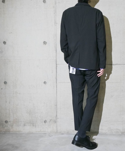 JOHN'S CLOSET(ジョンズクローゼット)の「【3】 ROOT THREE ポリエステル2WAYストレッチジャケット(テーラードジャケット・メンズ・ネイビー/ベージュ/カーキ/ブラック・LARGE/MEDIUM/X-LARGE)」の21枚目の写真